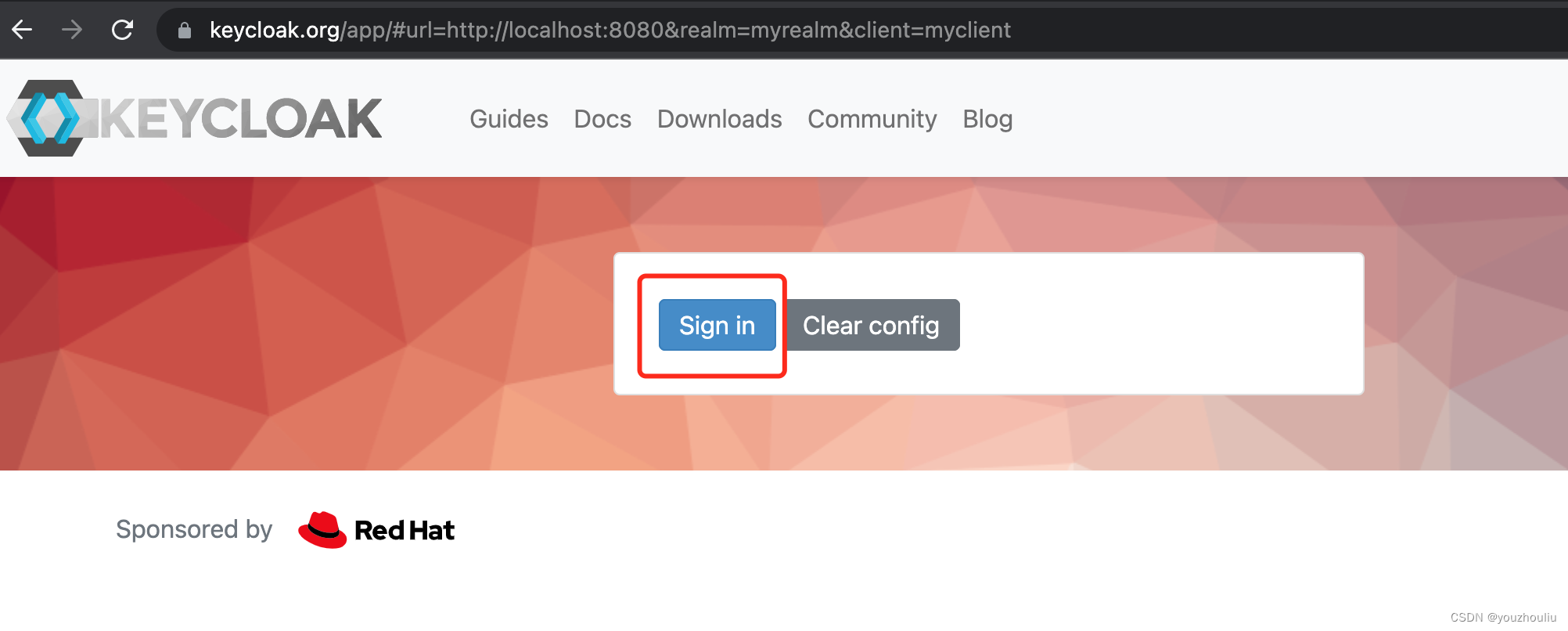 在Docker上安装keycloak及简单使用_keycloak dockerCSDN博客