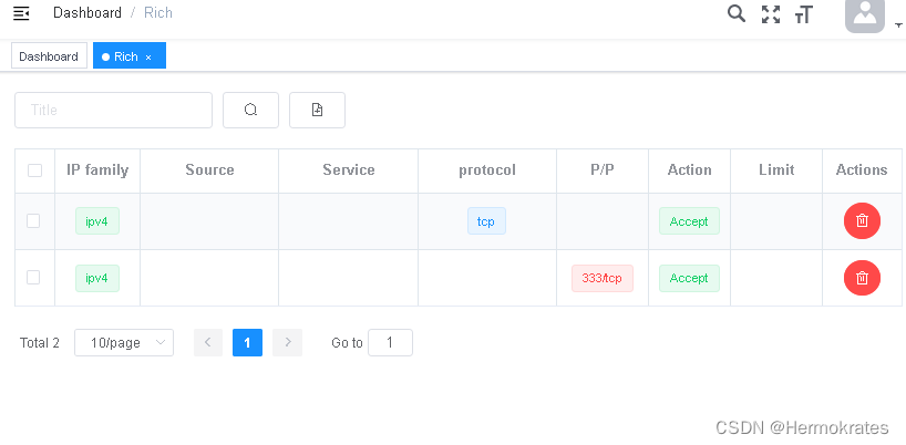 【github开源】Linux iptables 界面化 分布式 管理平台 go vue，底座firewalld