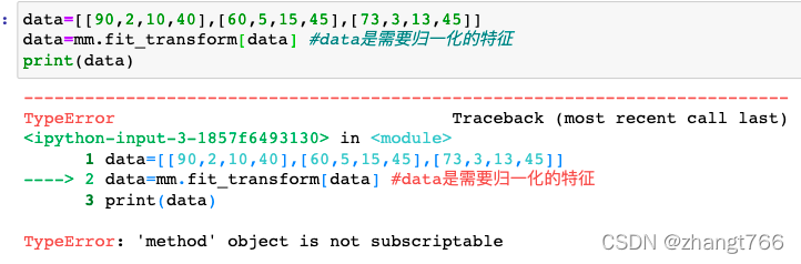 Typeerror: `Method` Object Is Not Subscriptable_Zhangt766的博客-Csdn博客