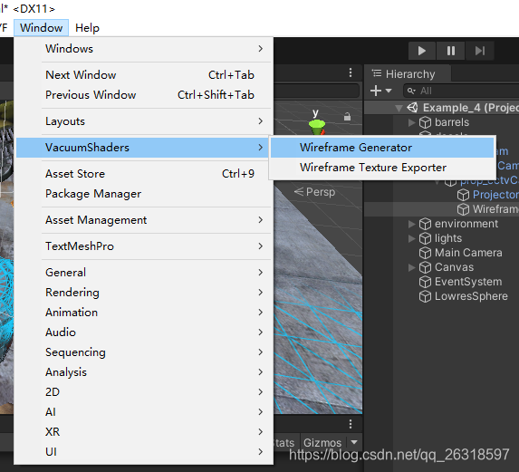 Unity Wireframe shader 线框材质使用教程_the amazing wireframe shader-CSDN博客