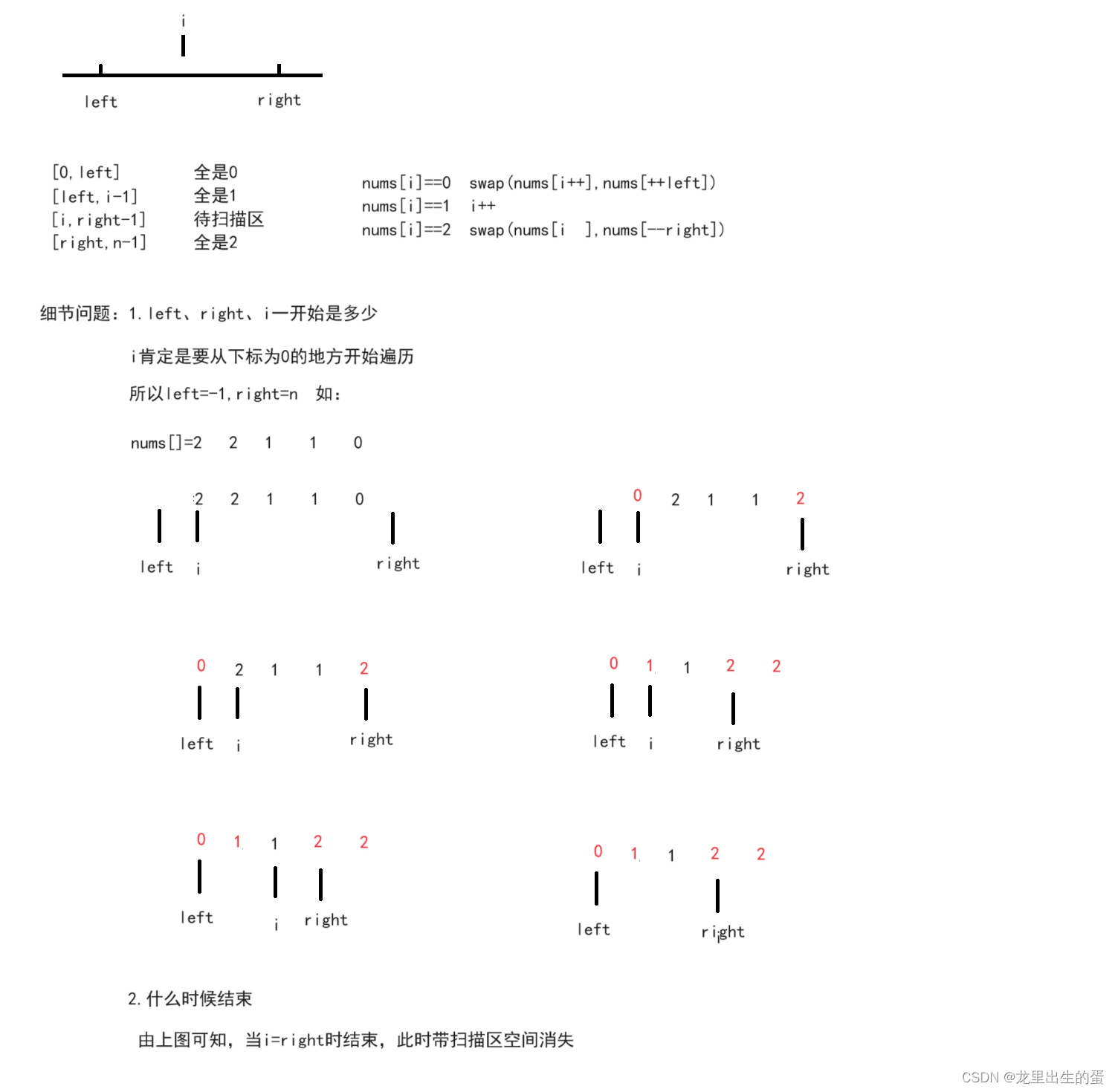 【75. 颜色分类】