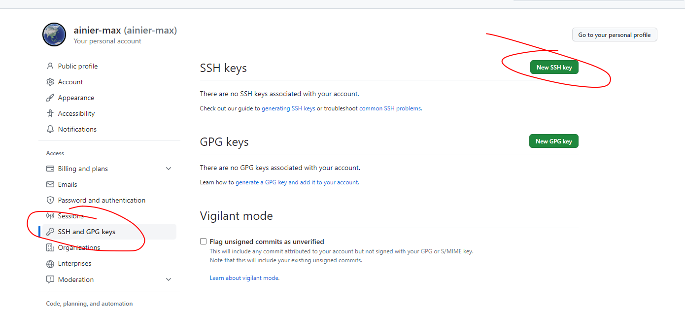 14.（开发工具篇github）如何在Github配置ssh key