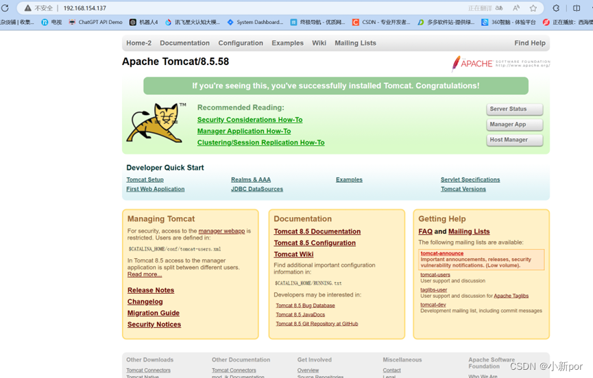 tomact部署Nginx 高负载