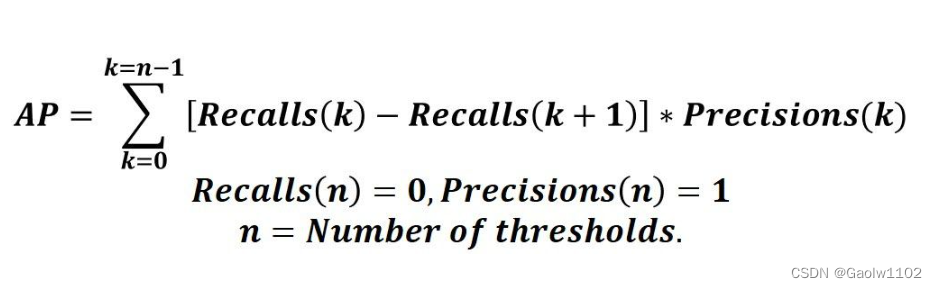 average_precision_score()函数----计算过程与原理详解