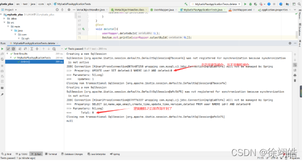 MyBatis plus学习笔记