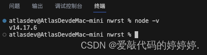 Mac 苹果系统使用nvm use 切换node版本号