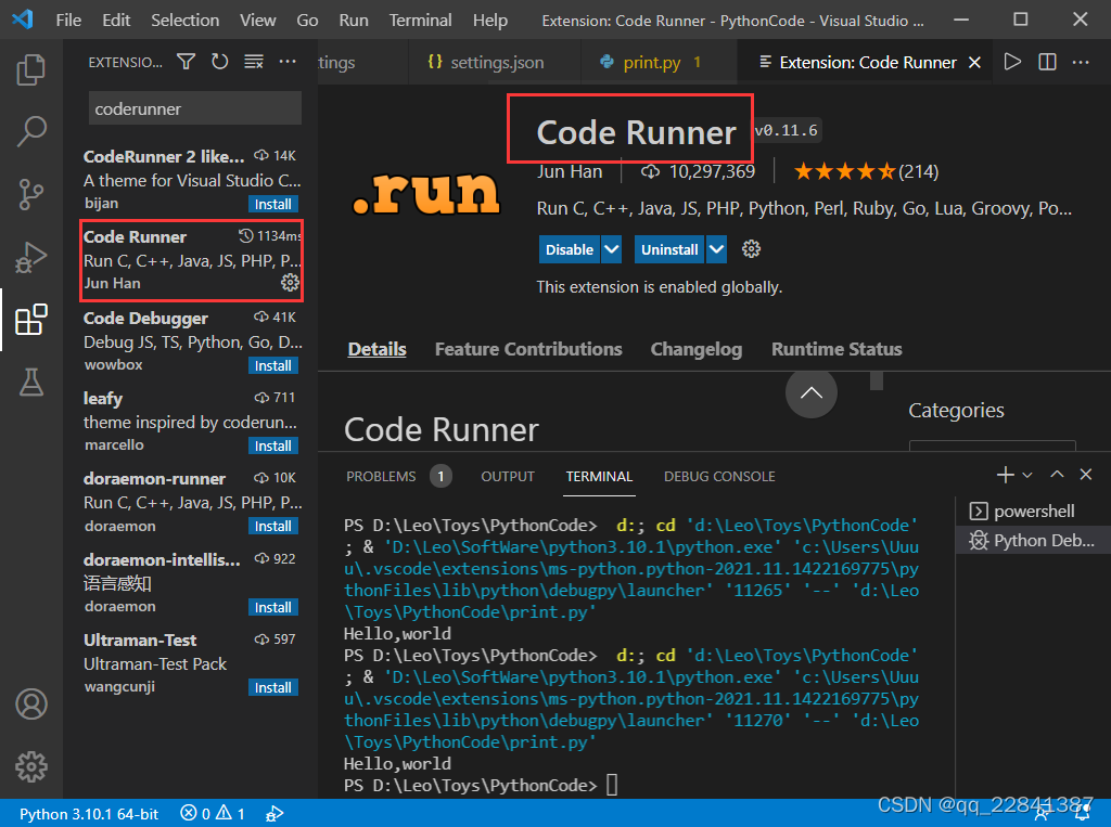 windows 安装python(含VScode配置python环境)_ms-python.python-CSDN博客
