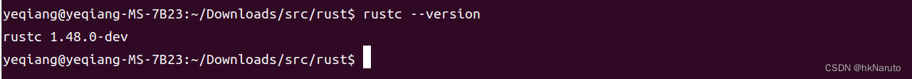 ubuntu x86_64 源码编译 rust 1.48.0
