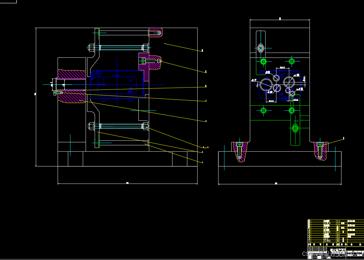 ca6140车床主轴箱体的设计与工艺分析及镗模(说明书 cad图纸 工序卡