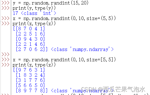 Python中random函数用法整理
