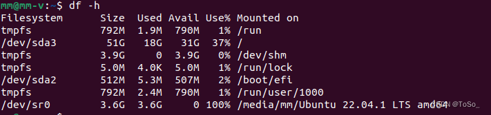 Ubuntu 22 LTS，磁盘扩容方法（亲测有效）