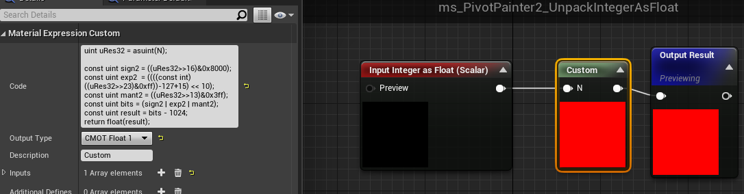 Observe and sort out Houdini's Unreal Engine PivotPainter Tool ...