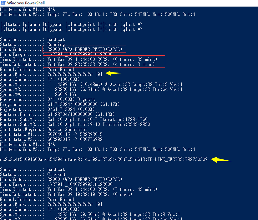 wifite+hashcat_approaching final keyspace workload adjusted.CSDN博客
