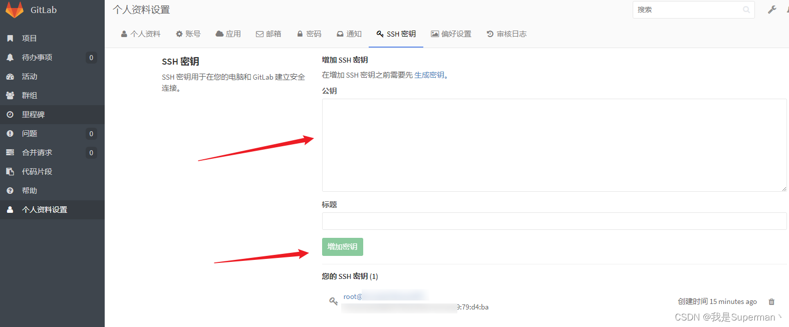 【运维】GitLab相关配置优化等