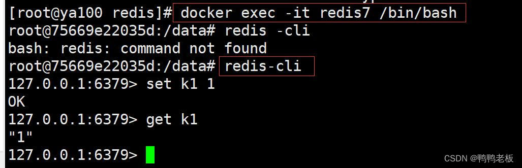 Java --- docker安装redis