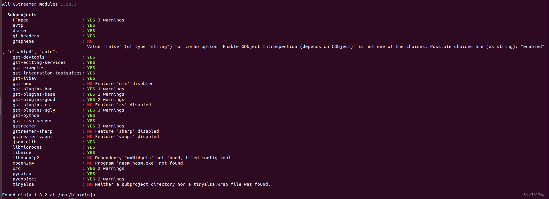 Ubuntu18.04 从源码上编译gstreamer 1.18.3_ubuntu18.04 gstreamerCSDN博客