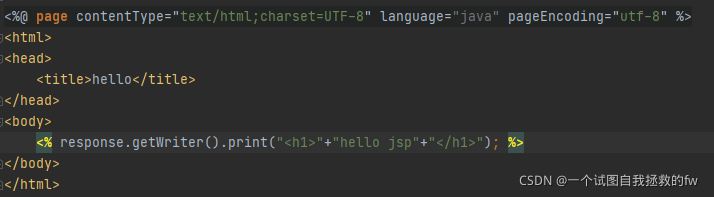 JSP技术_jsp技术介绍-CSDN博客