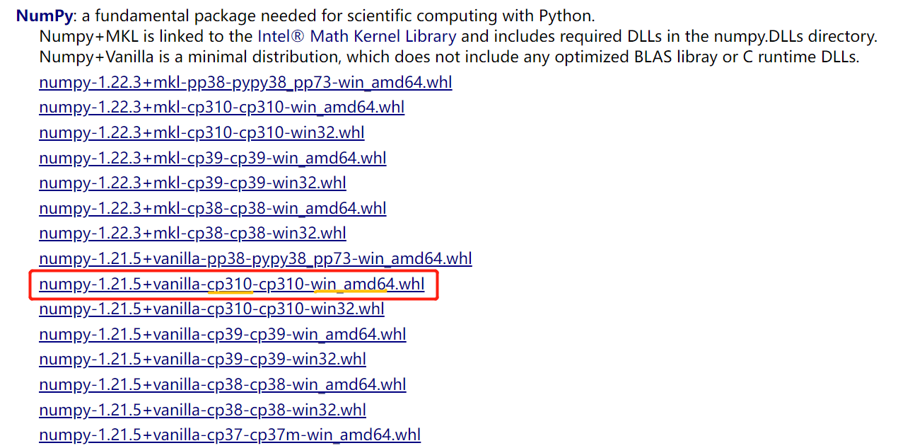 Numpy安装教程_numpy 1.24-CSDN博客