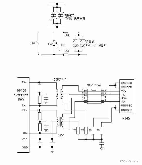 EMC-网口防雷电路设计