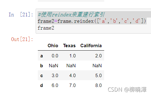 原始DataFrame