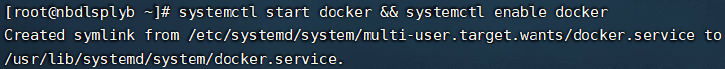 启动docker