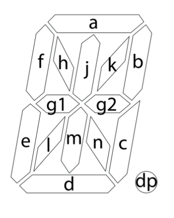 arduino与proteus仿真实例-ht16k33驱动8位14段数码管(字符字母数字