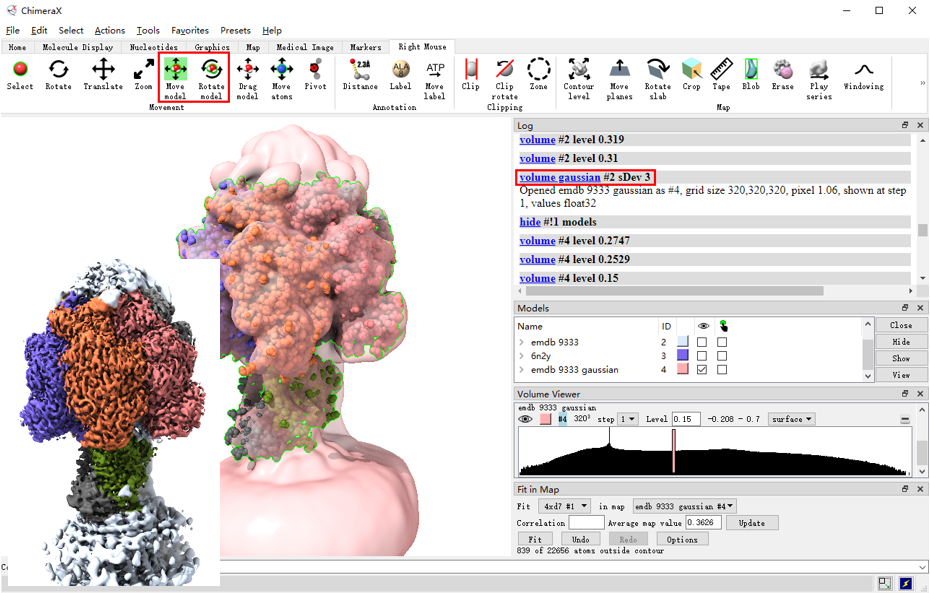 ChimeraX CryoEM 可视化教程：细菌ATP合酶_chimera X 展示侧链信息-CSDN博客