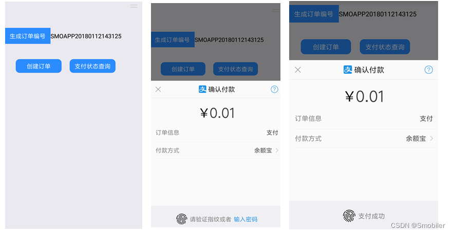 .NET(C#、VB)APP开发——Smobiler平台控件介绍:AliPay组件