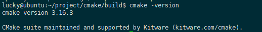 cmake （更新中）