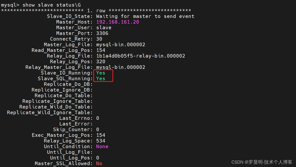 docker部署MySQL主从