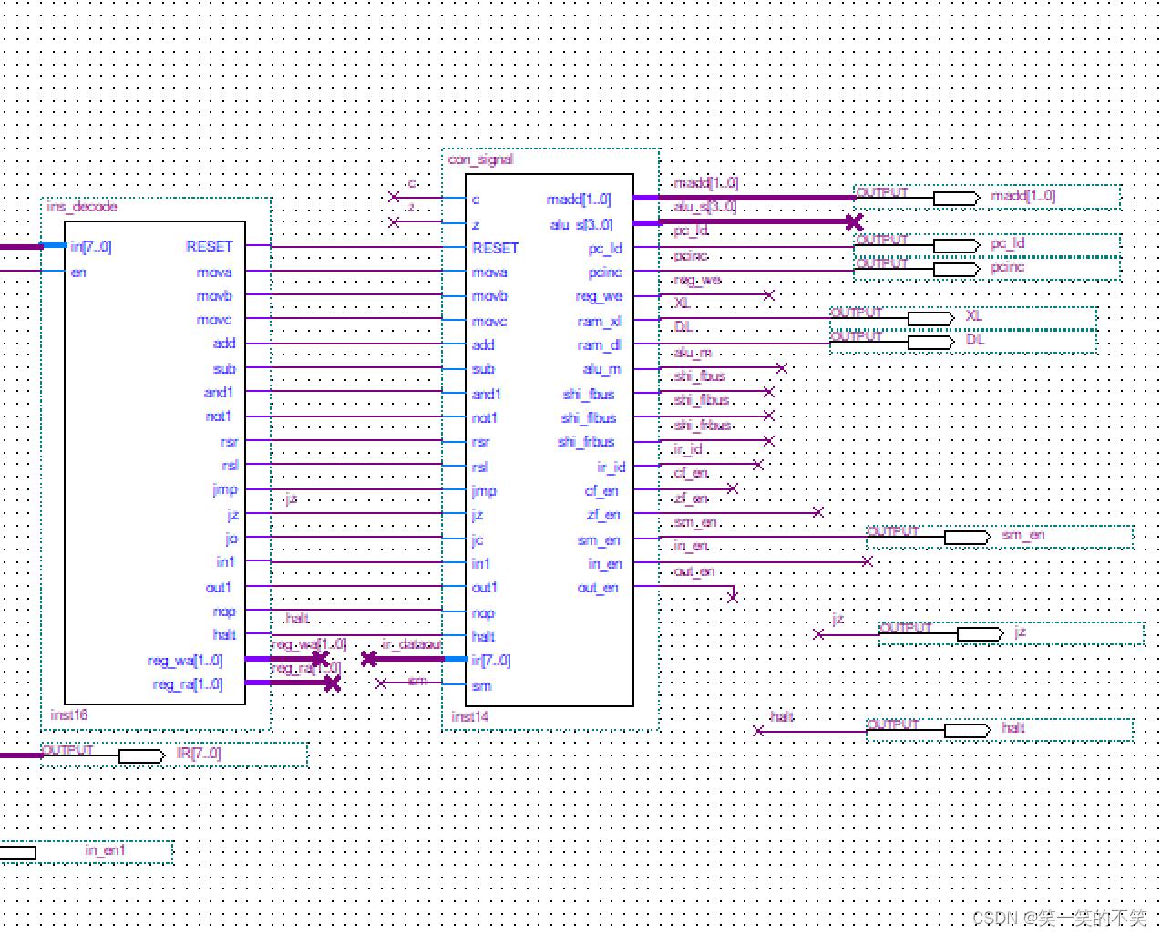 简易CPU,模型机的制作_存储逻辑型cpu模型机-CSDN博客