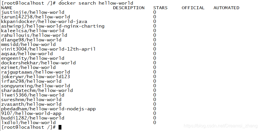 Centos环境下安装Docker环境