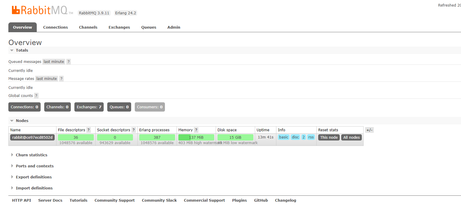 docker学习（三）安装rabbitmq、tomcat8