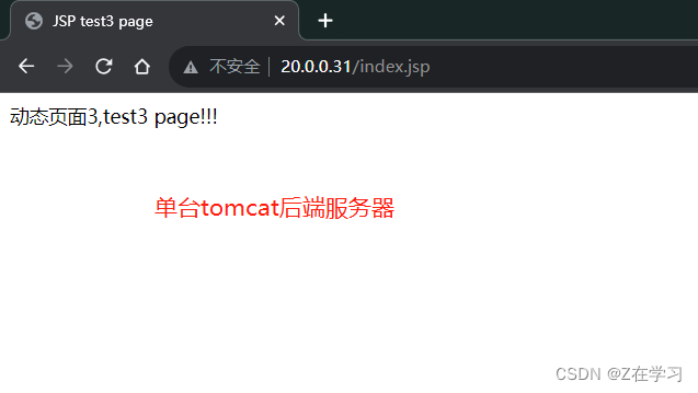 Tomcat多实例部署及nginx+tomcat的负载均衡和动静分离