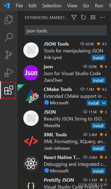 VSCode使用插件美化json数据格式_vscode json美化-CSDN博客