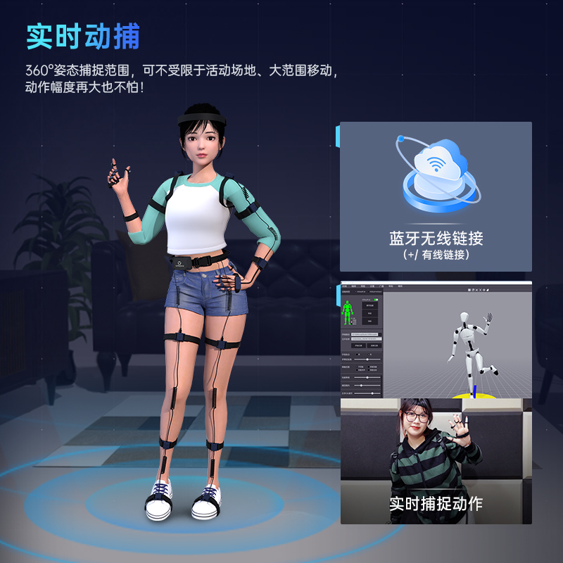 动作捕捉技术怎么打破虚拟与现实的次元壁?_广州虚拟动力-CSDN博客