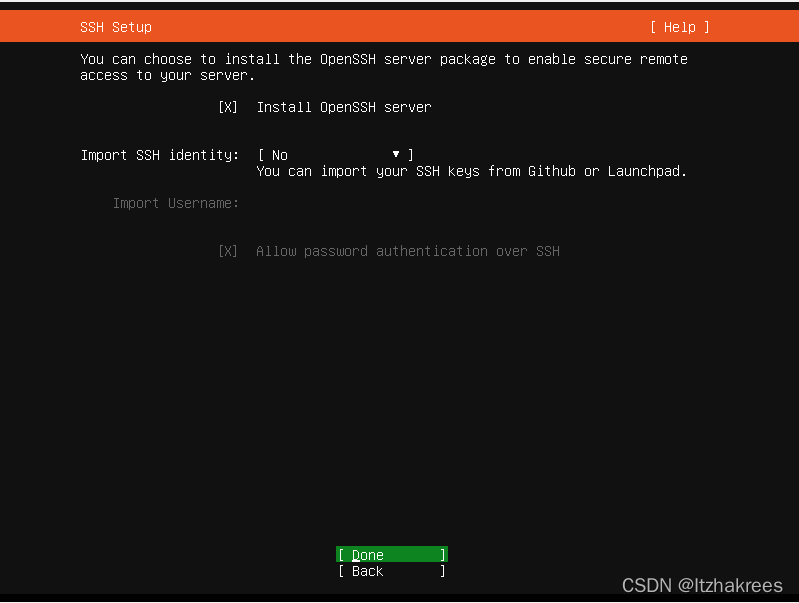 ssh