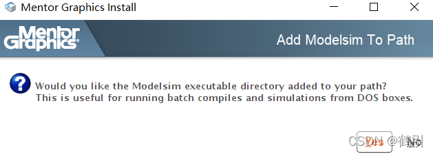 Modelsim SE 安装及使用_modelsim 2022-CSDN博客