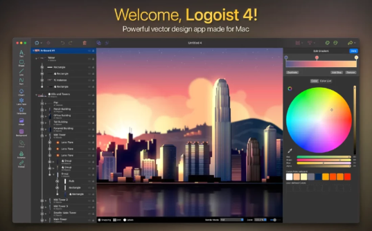 Logoist - 适用于设计师以及初次使用者，快速制作精美 logo