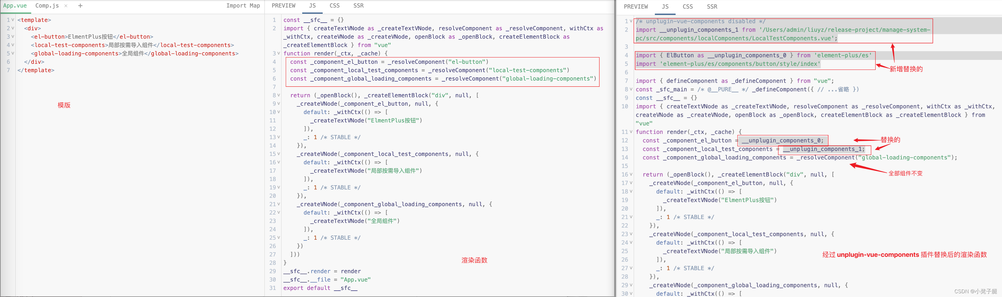 unplugin-vue-components 源码原理分析