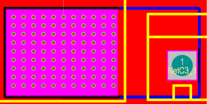 ▲ 图4.4.2 PCB板散热处理