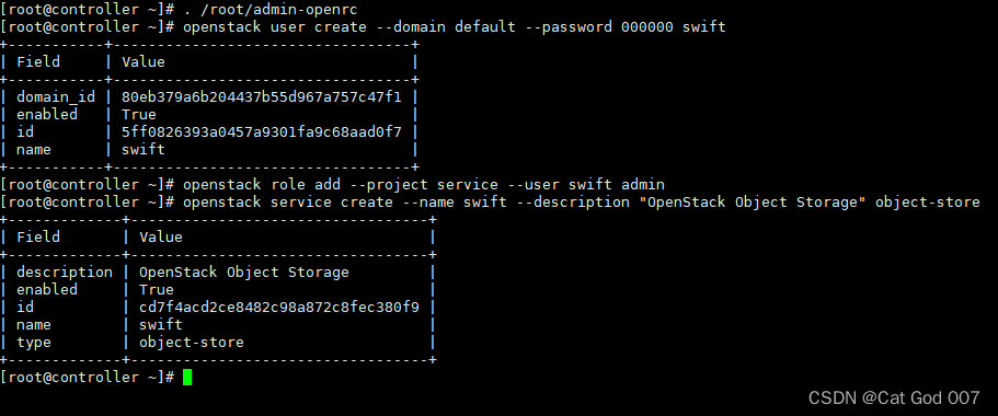 （七）Open Stack（M）---- Swift安装和配置