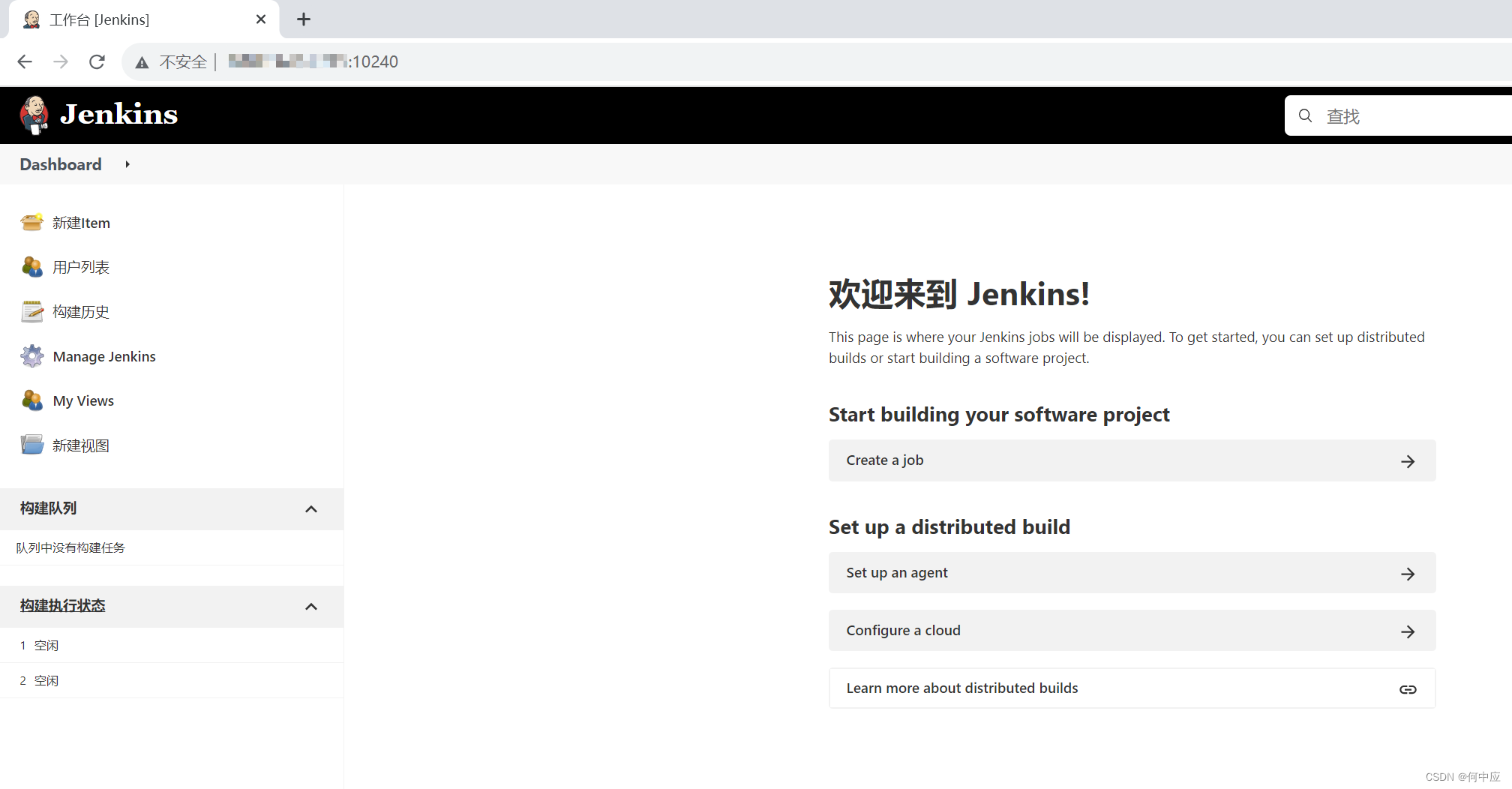 在云服务器上安装Jenkins