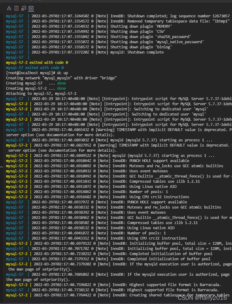 docker-compose 启动mysql或多个项目实例_docker-compose 如何启动两个mysql-CSDN博客