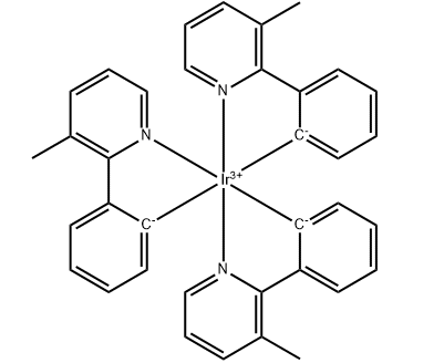 cas：359014-71-4 ； 三(3-甲基-2-苯基吡啶)合铱，Tris(3-methyl-2-phenylpyridine)iridium(III)