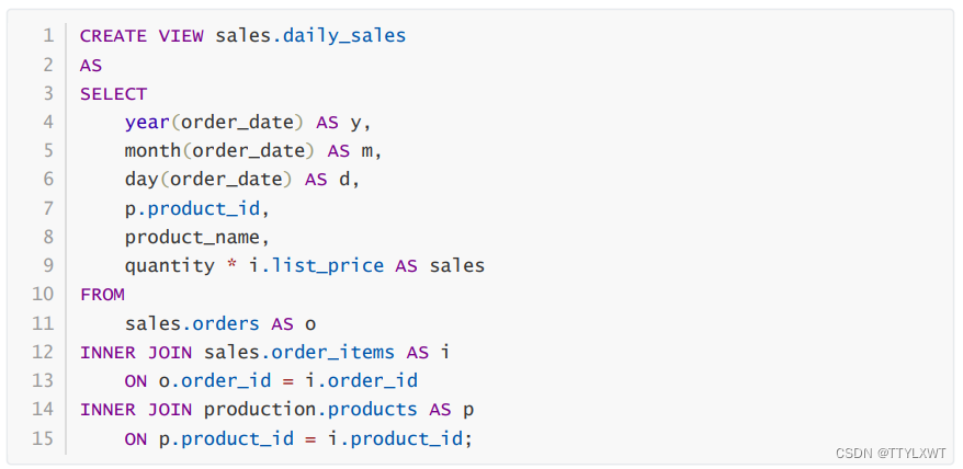 SQL VIEW（视图）：-CSDN博客