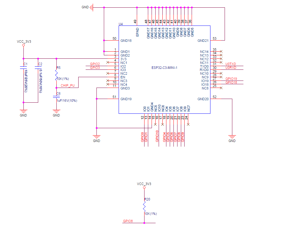 ESP32-C3-DevKitM-1开发板参考资料-CSDN博客