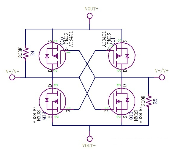 mos管稳压电路图图片