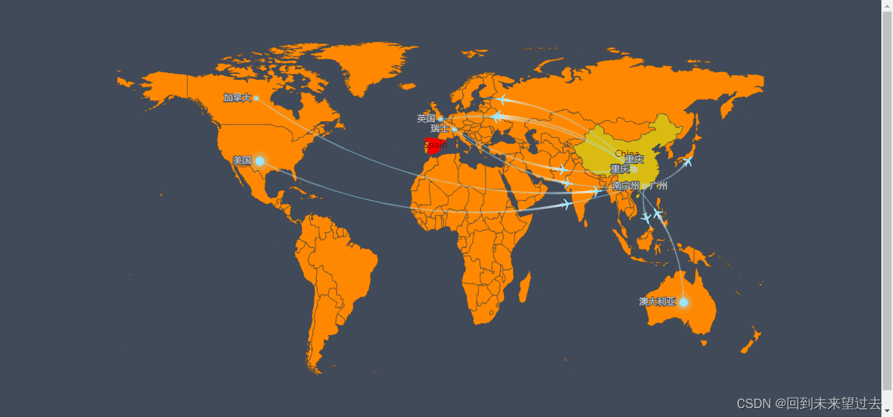 echarts地图全球流向实例6_css jquery echarts实现世界流动地图-CSDN博客
