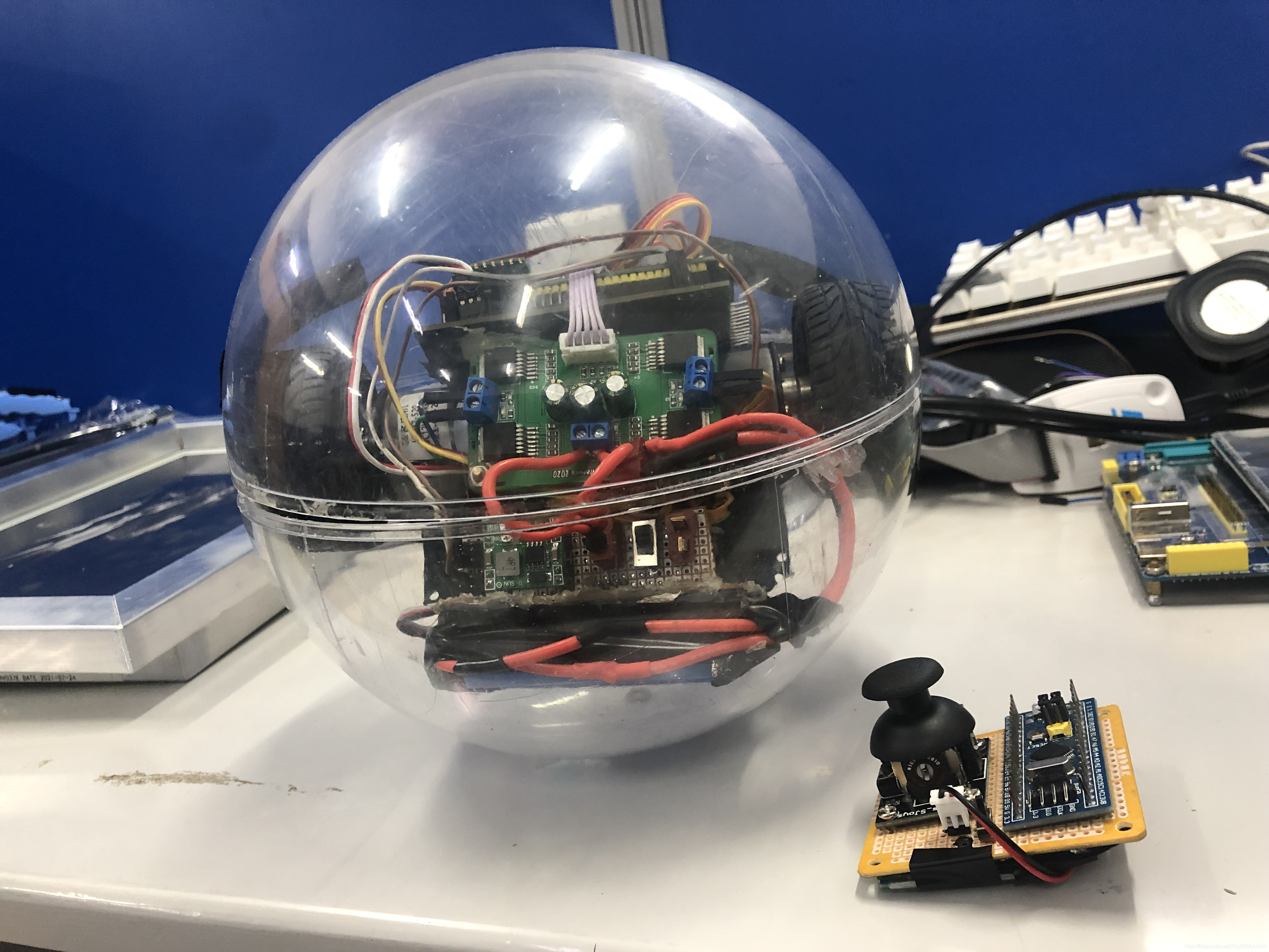 假如电赛没有推迟 --- 球形自走机器人